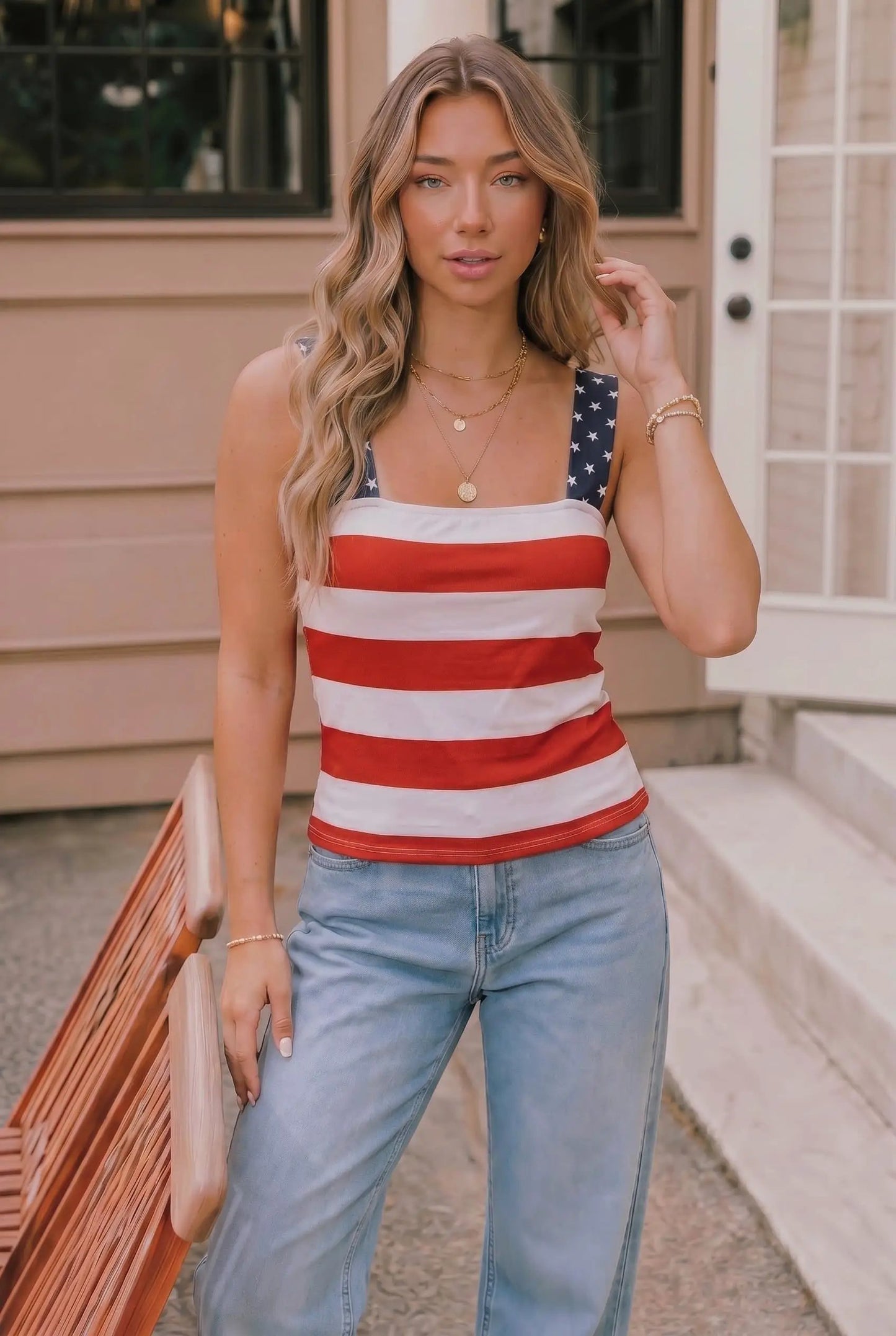 Stars and Stripes Forever Tank Top by Kori America