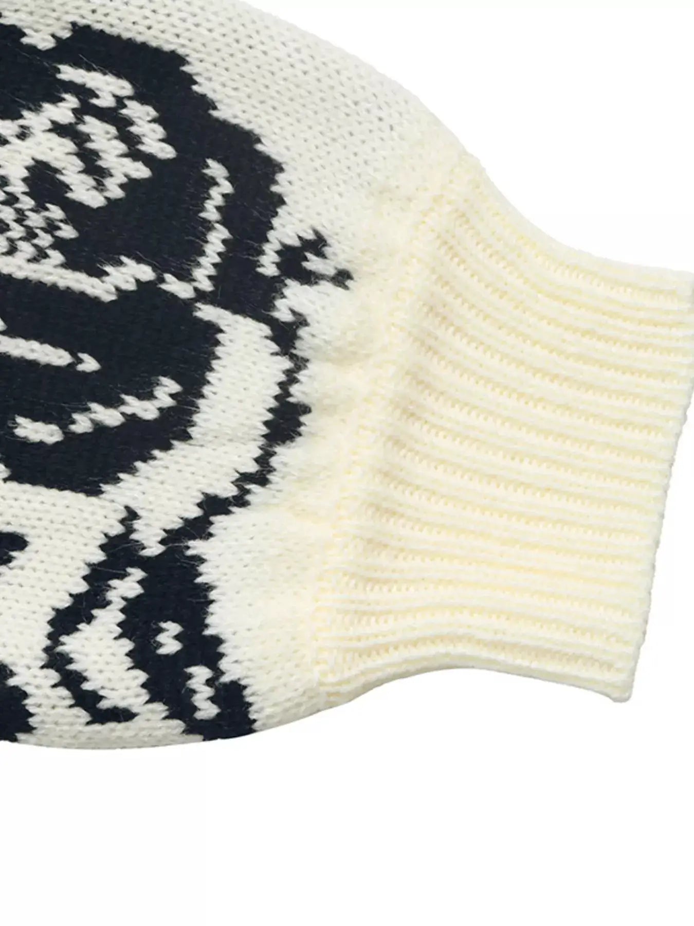 Floral Dropped Shoulder Sweater by Trendsi