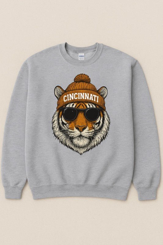 Cincinnati Team Sweatshirt - Bitsy Gypsy Boutique
