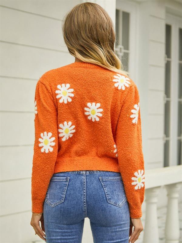 Flower sweater - Bitsy Gypsy Boutique