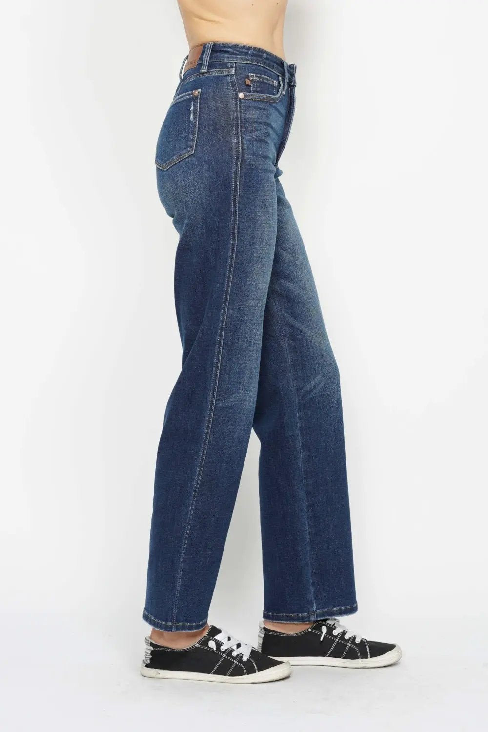 Judy Blue Full Size High Waist Tummy Control Jeans by Trendsi