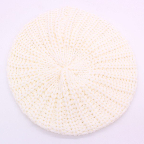 KNITTED CABLE KNIT FASHION BERET - Bitsy Gypsy Boutique