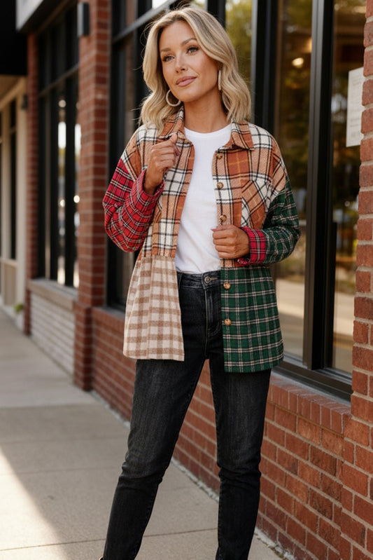 The Patchwork Party Shacket - Bitsy Gypsy Boutique