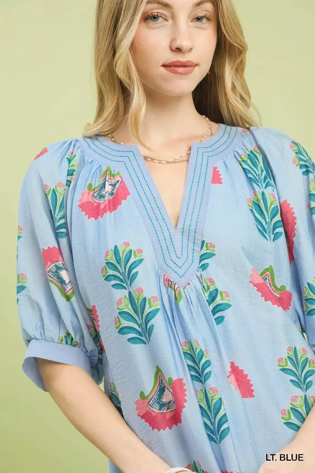 Umgee Abstract Print Mini Dress - Bitsy Gypsy Boutique