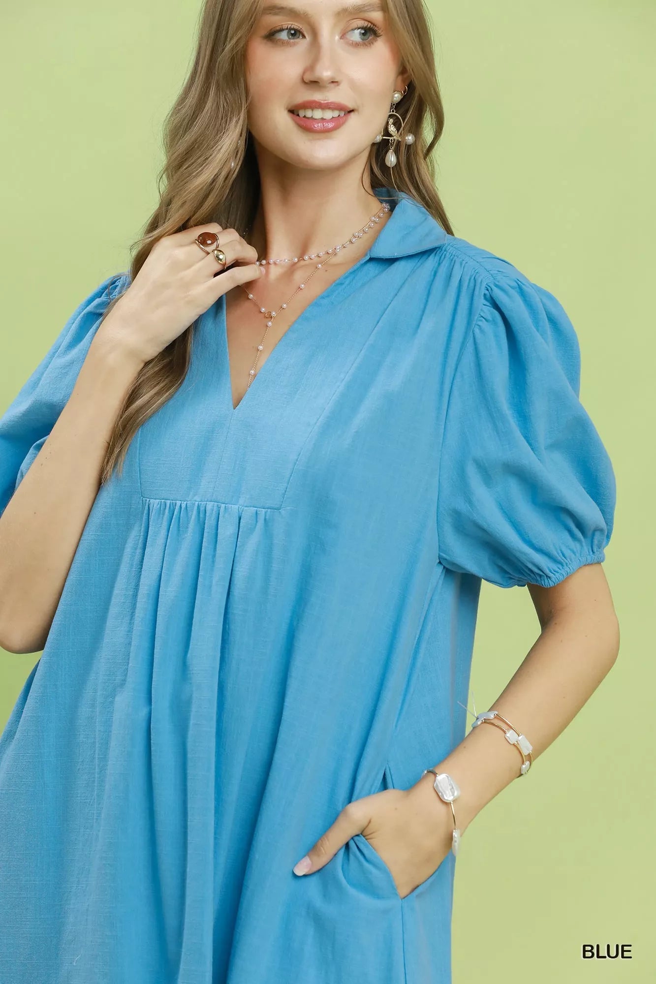 Umgee Solid Tiered Midi Dress - Bitsy Gypsy Boutique