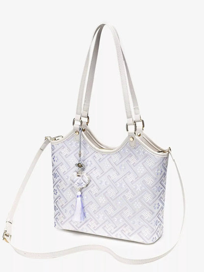 Geometric Pattern Shoulder Bag by Trendsi