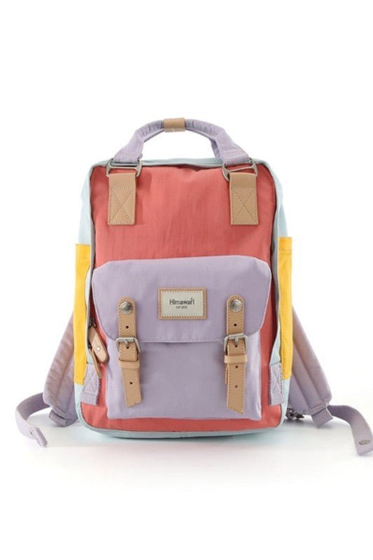 14.9 VINTAGE WATERPROOF BACKPACK - MULTI - Bitsy Gypsy Boutique