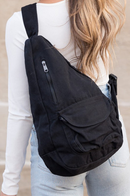 Canvas Sling Bag