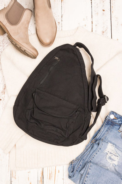 Canvas Sling Bag