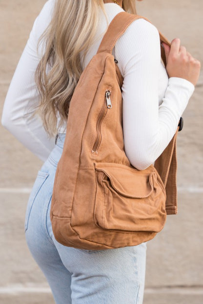 Canvas Sling Bag