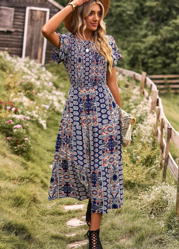 Summer Vibes Printed dress