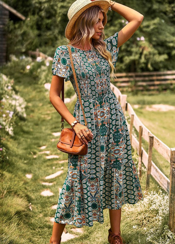 Summer Vibes Printed dress