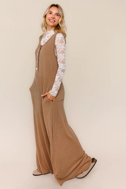 Easy Does It Wide Leg Jumper by Haptics
