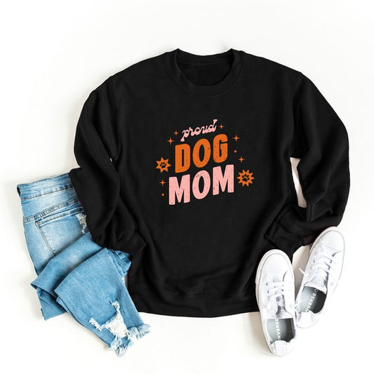 Proud Dog Mom Graphic Sweatshirt