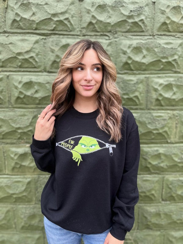 Ew People Grinch Sweatshirt