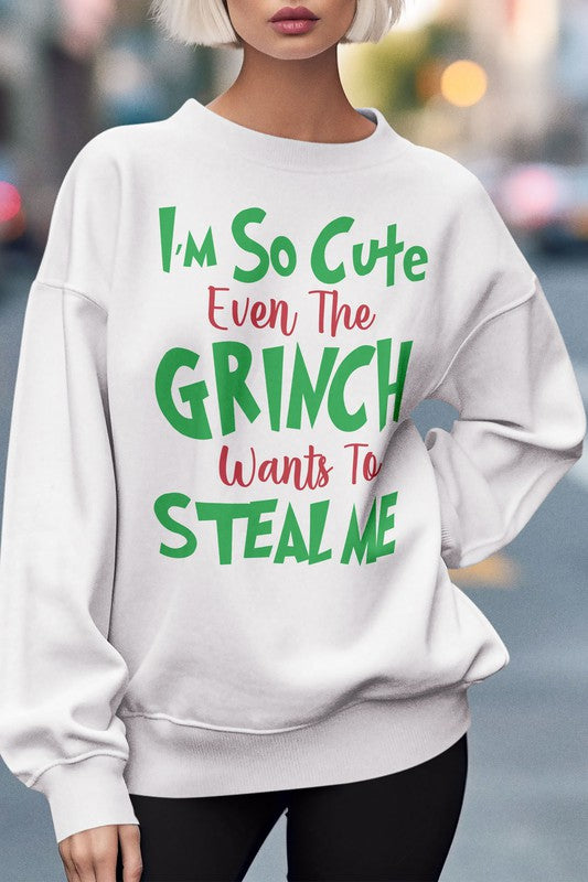 The Grinch, Christmas Graphic Sweatshirt