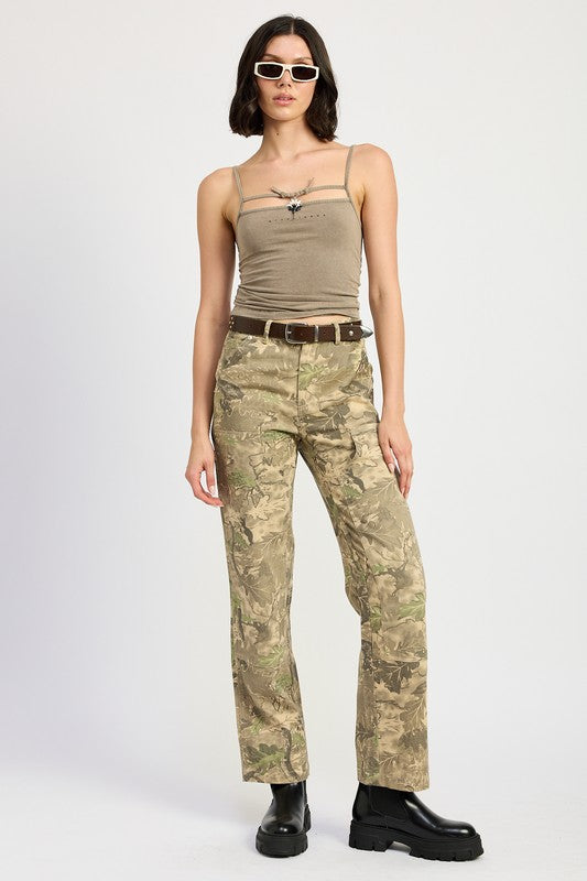 CAMO CARGO PANTS