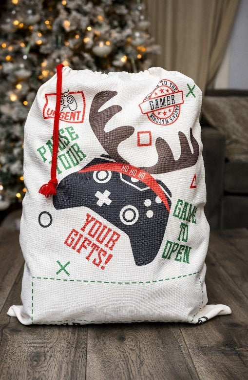 Video Game Santa Sack