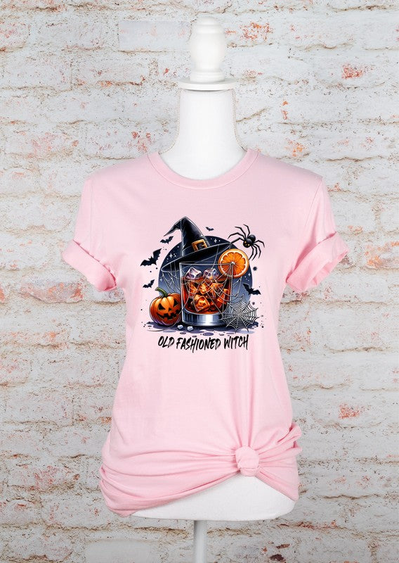 Old Fashioned Witch Bella Canvas Graphic Tee