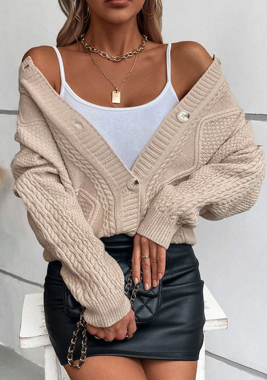 Cable Knit Cardigan