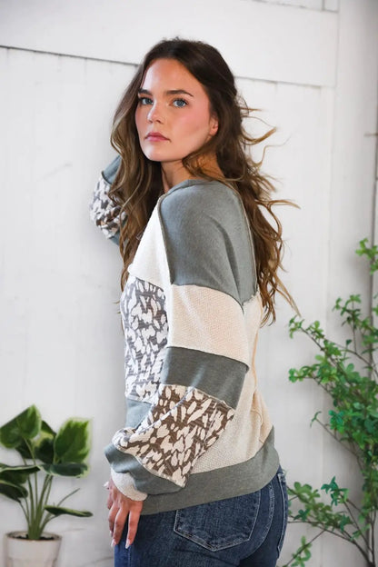 The Wanderer French Terry Pullover by Haptics