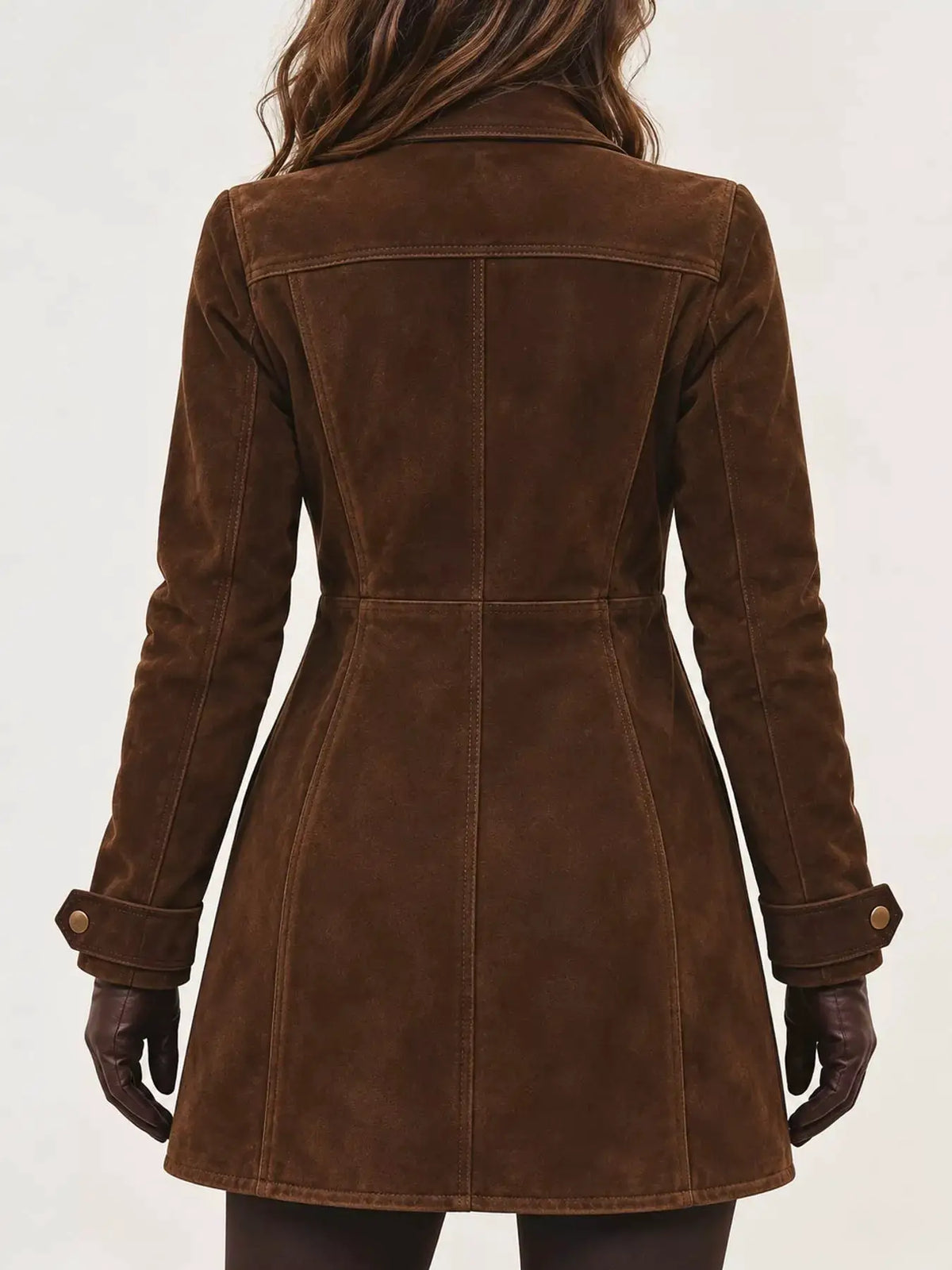 Full Size Pockets Front Long Sleeve Jacket Plus Size by Trendsi