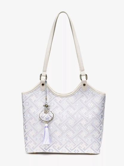 Geometric Pattern Shoulder Bag by Trendsi