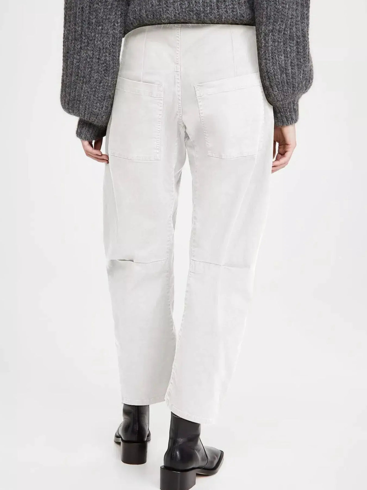 Wide-Leg Jeans with Patch Pockets by Trendsi