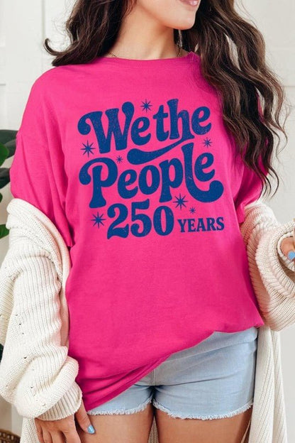 4th of July We The People 250 Tee - Bitsy Gypsy Boutique
