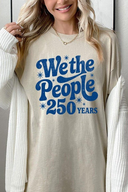 4th of July We The People 250 Tee - Bitsy Gypsy Boutique