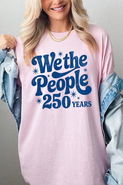 4th of July We The People 250 Tee - Bitsy Gypsy Boutique