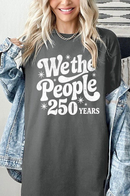 4th of July We The People 250 Tee - Bitsy Gypsy Boutique