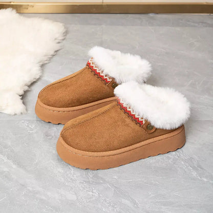 Round Toe Platform Ankle Boots by Trendsi