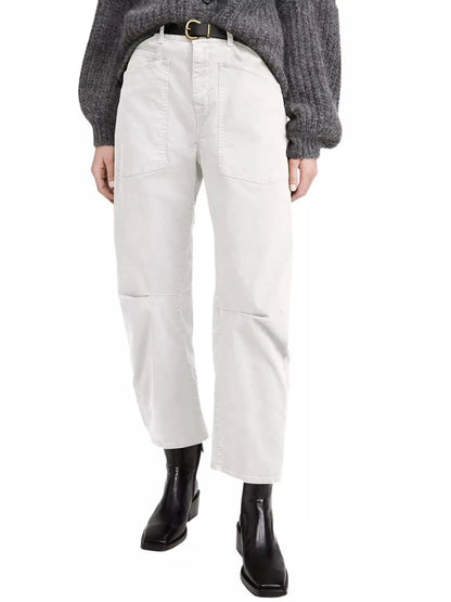 Wide-Leg Jeans with Patch Pockets by Trendsi