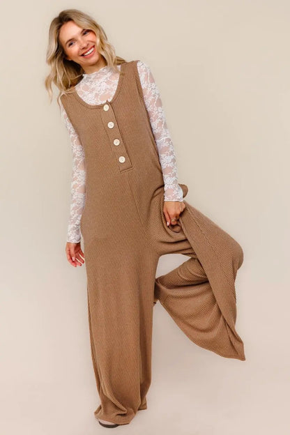 Easy Does It Wide Leg Jumper by Haptics