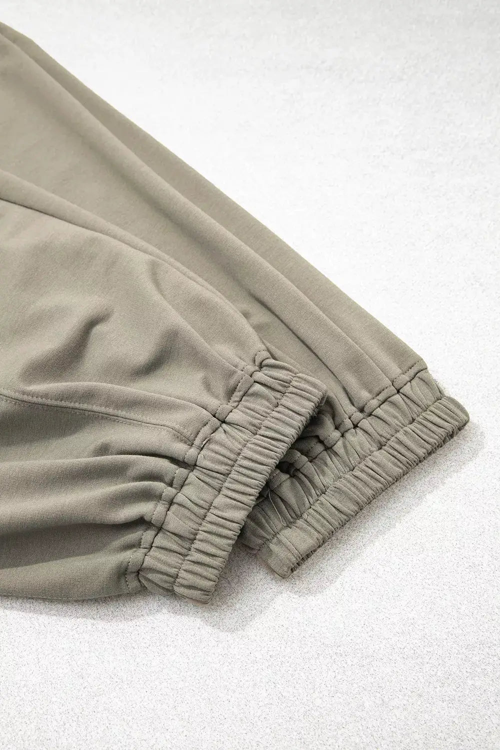 Elastic Waist Drawstring Wide Leg Full Length Pants by Trendsi