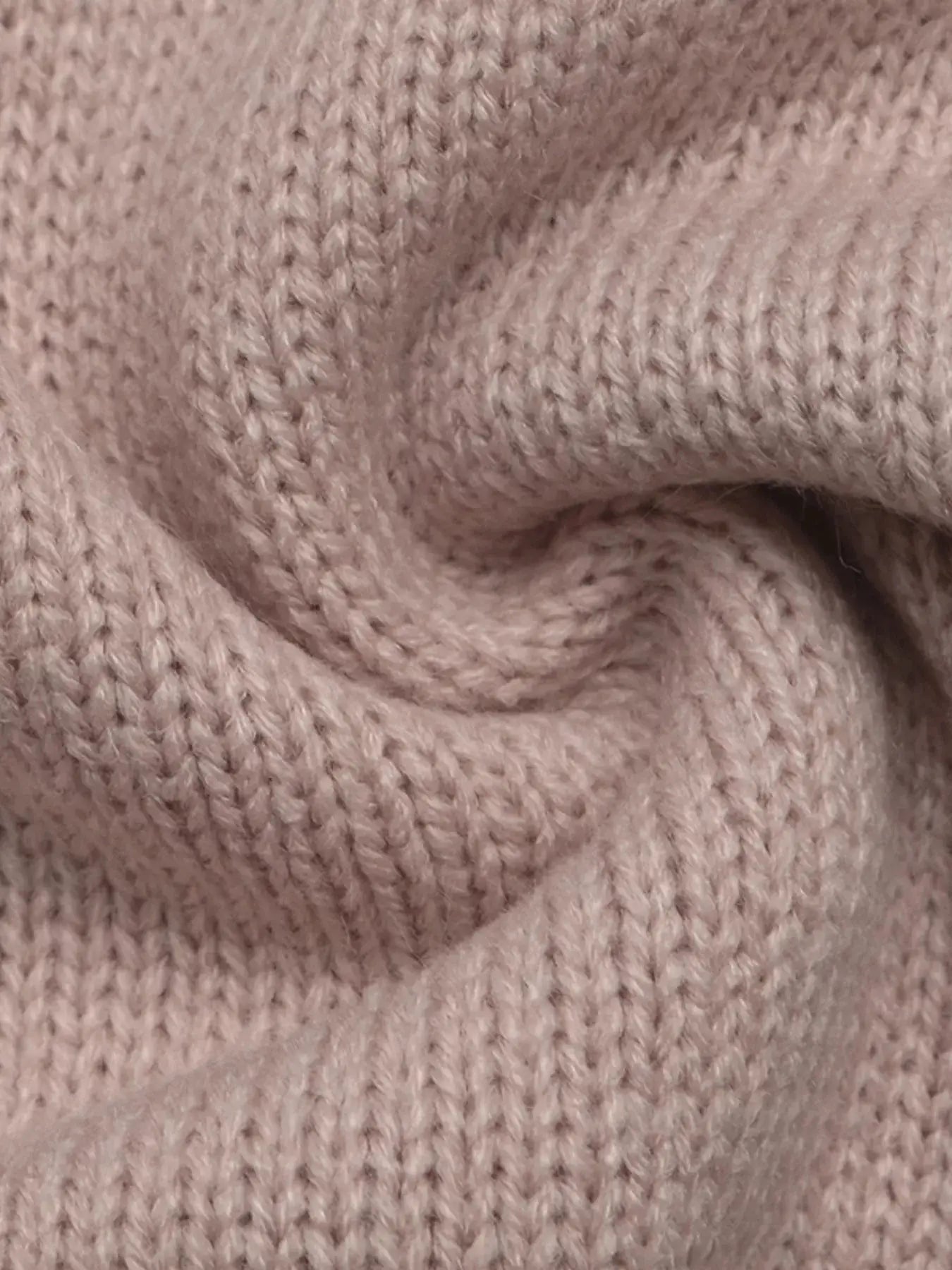 Openwork Mock Neck Sweater by Trendsi