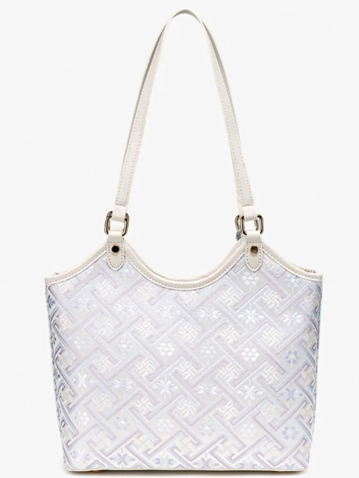 Geometric Pattern Shoulder Bag by Trendsi