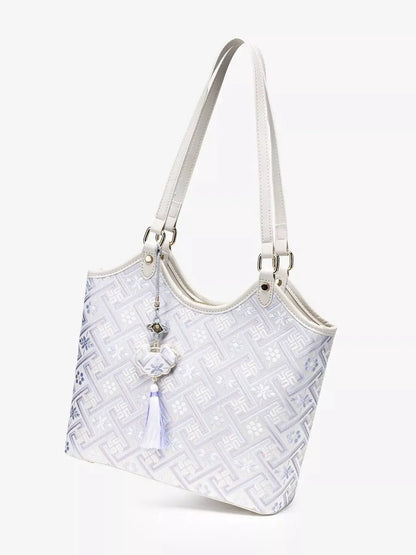 Geometric Pattern Shoulder Bag by Trendsi