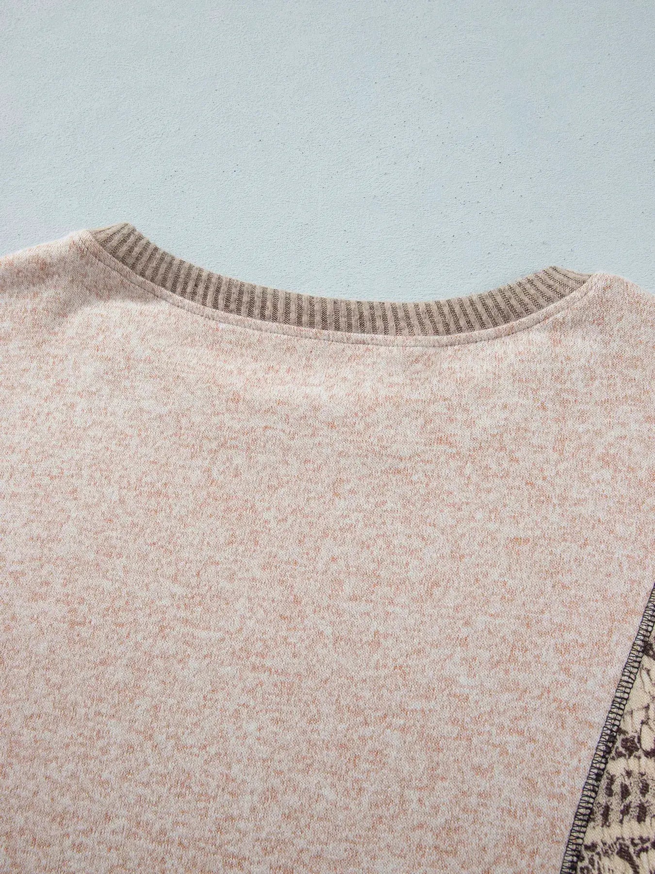 Floral Print Round Neck Long Sleeve Shift Top by Trendsi