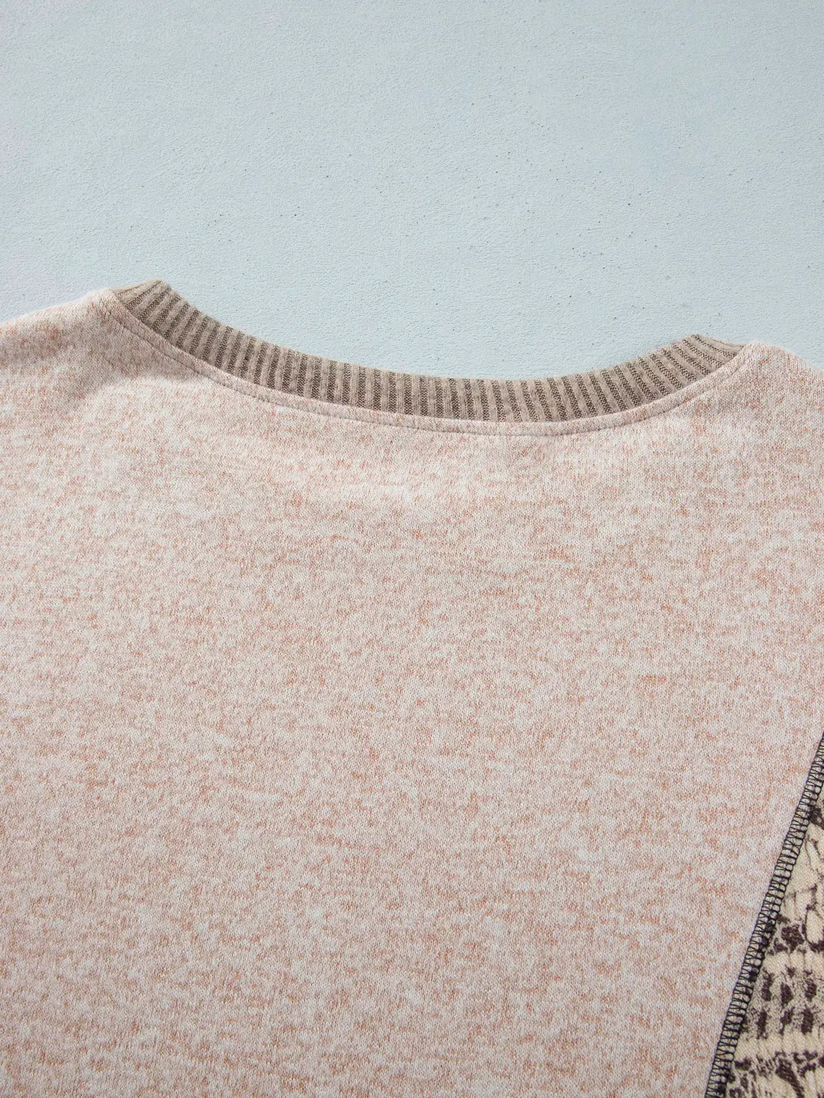 Floral Print Round Neck Long Sleeve Shift Top by Trendsi
