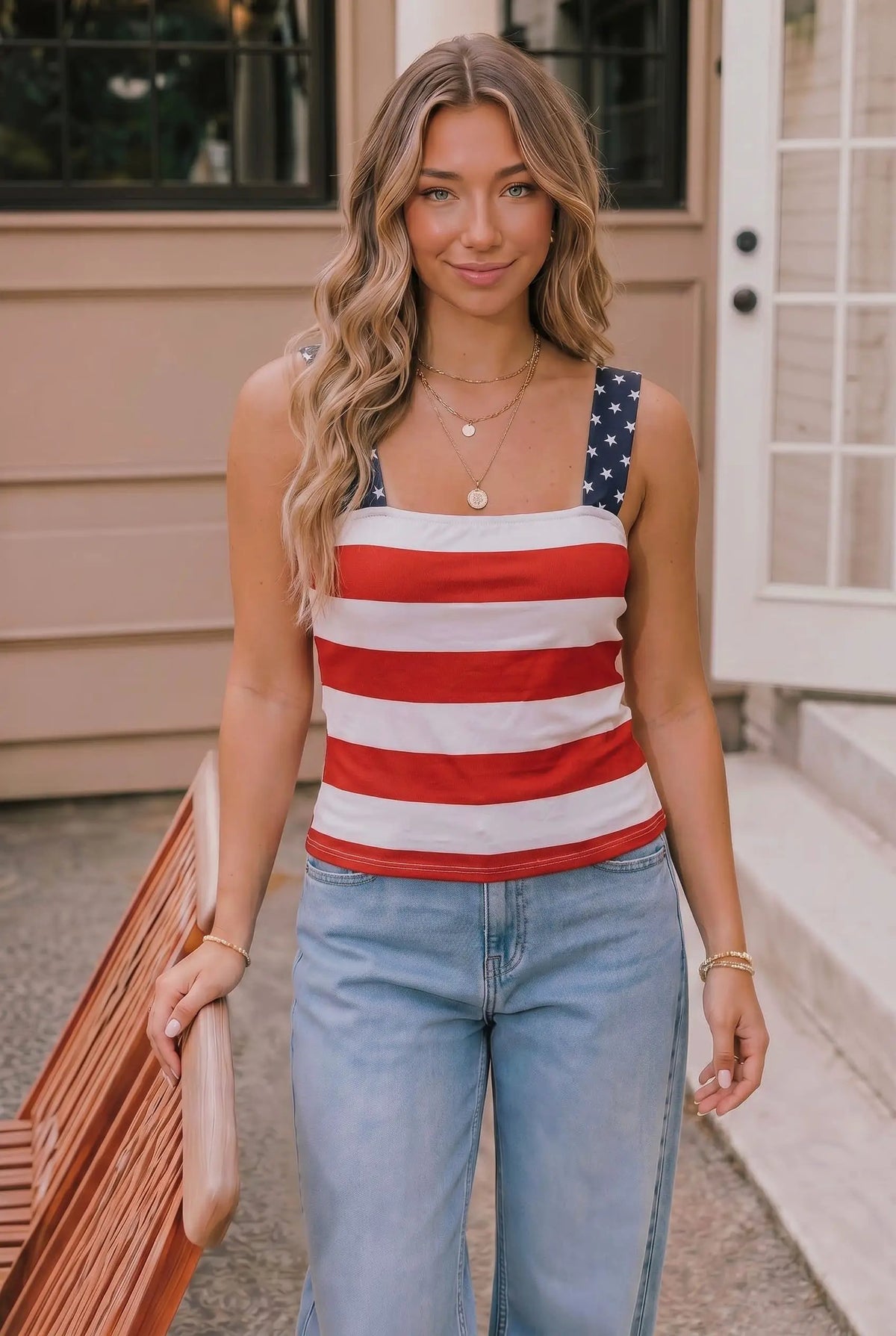 Stars and Stripes Forever Tank Top by Kori America