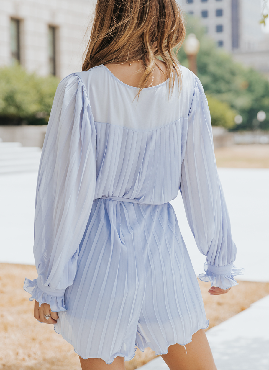 Nothing But Blue Skies Romper.