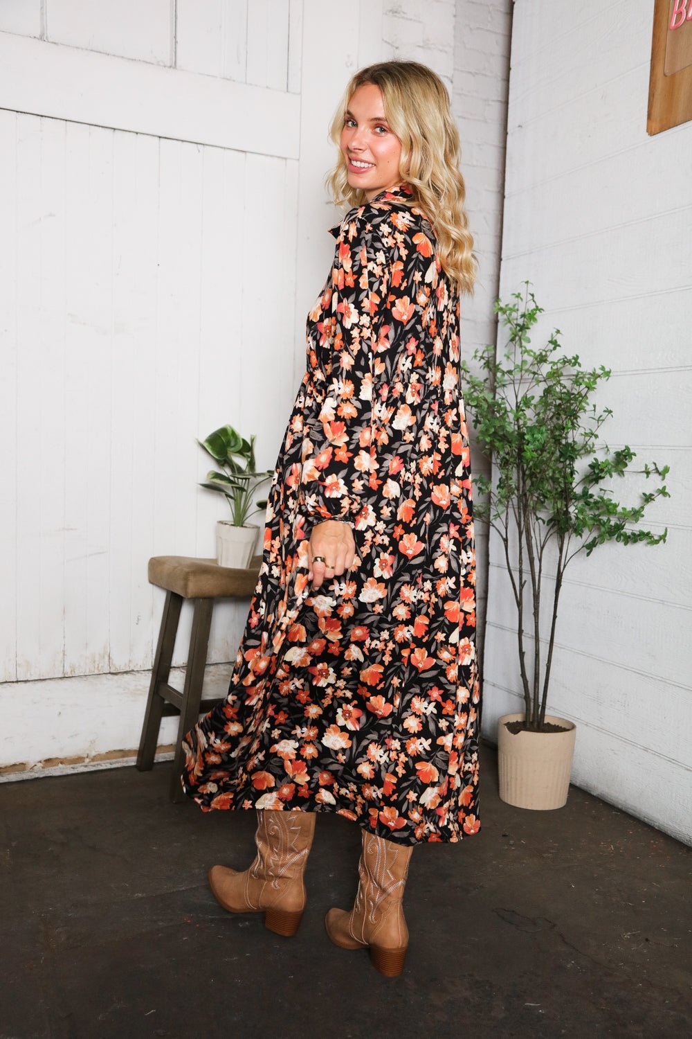 A Homestead Beauty Floral Dress - Bitsy Gypsy Boutique