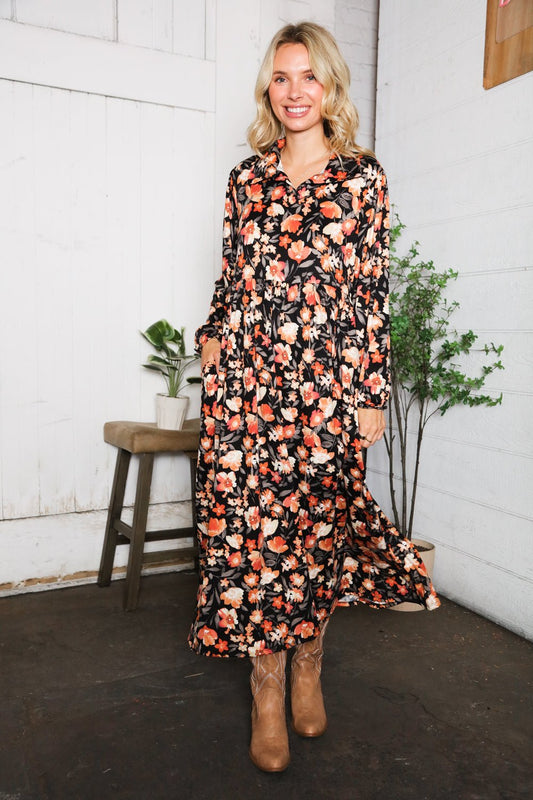 A Homestead Beauty Floral Dress - Bitsy Gypsy Boutique