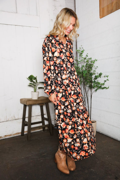 A Homestead Beauty Floral Dress - Bitsy Gypsy Boutique