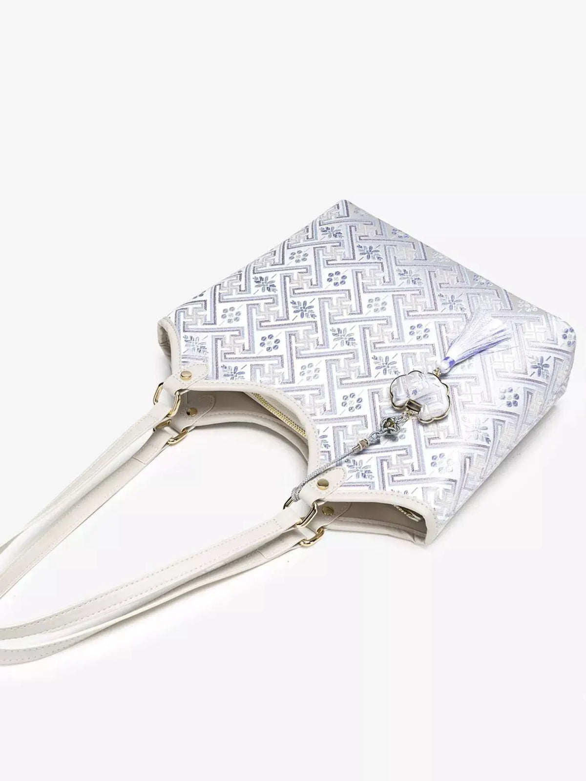 Geometric Pattern Shoulder Bag by Trendsi