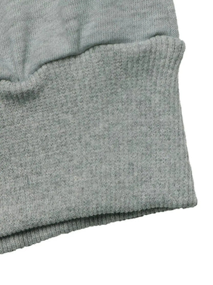 Polo Collar Dropped Shoulder Sweatshirt by Trendsi