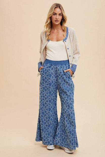 Annie Wear Contrast Trim Button Down Raglan Sleeve Cardigan - Bitsy Gypsy Boutique