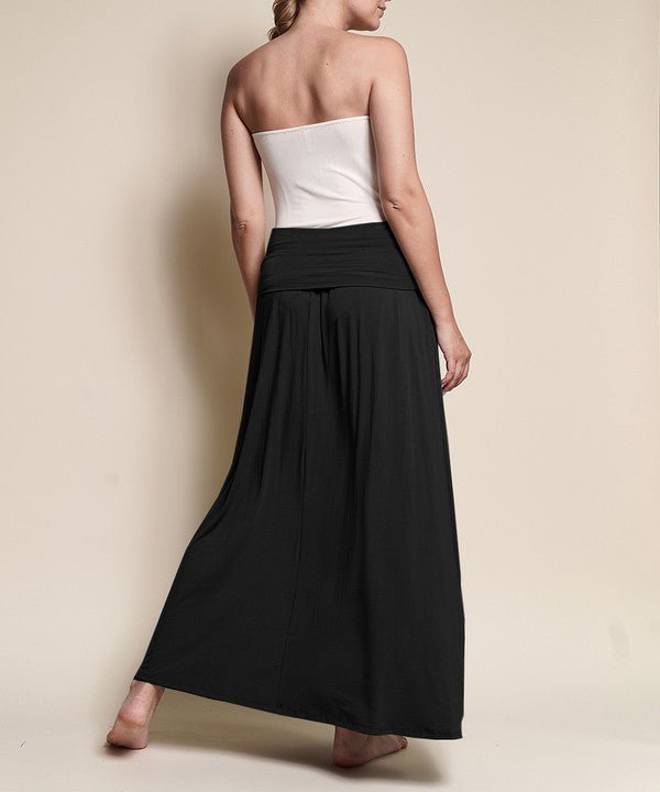 BAMBOO YOGA MAXI SKIRT - Bitsy Gypsy Boutique